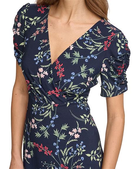 tommy hilfiger petite floral dress.